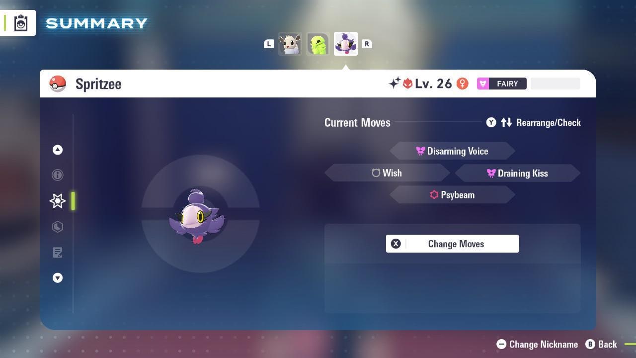 Shiny Alpha Spritzee Pokémon Legends ZA 6IV Competitive Battle Ready - Pokémon Legends: Z-A digital Pokémon trade image 4