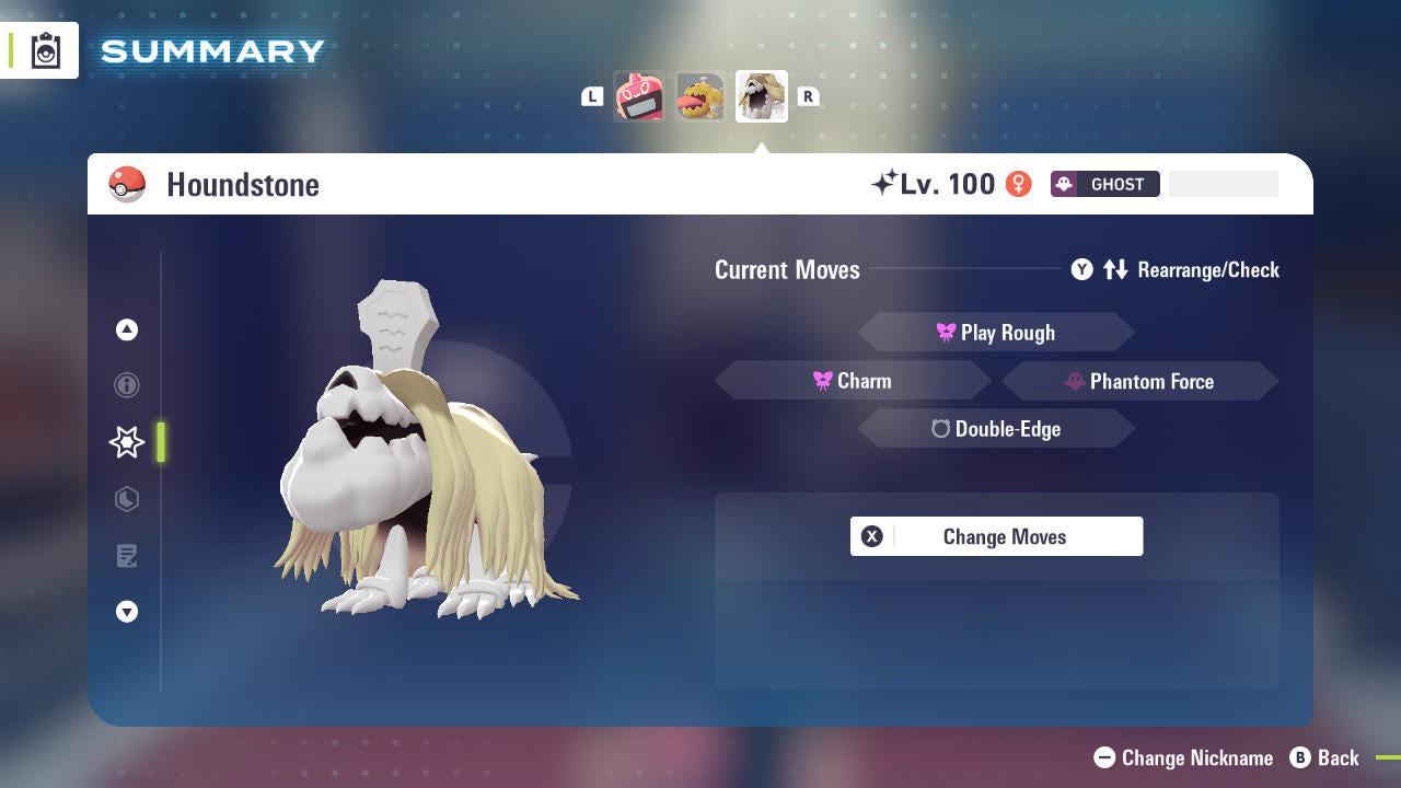 Shiny Houndstone Pokemon Legends ZA Mega Dimension DLC 6IV Competitive Battle - Pokémon Legends: Z-A digital Pokémon trade