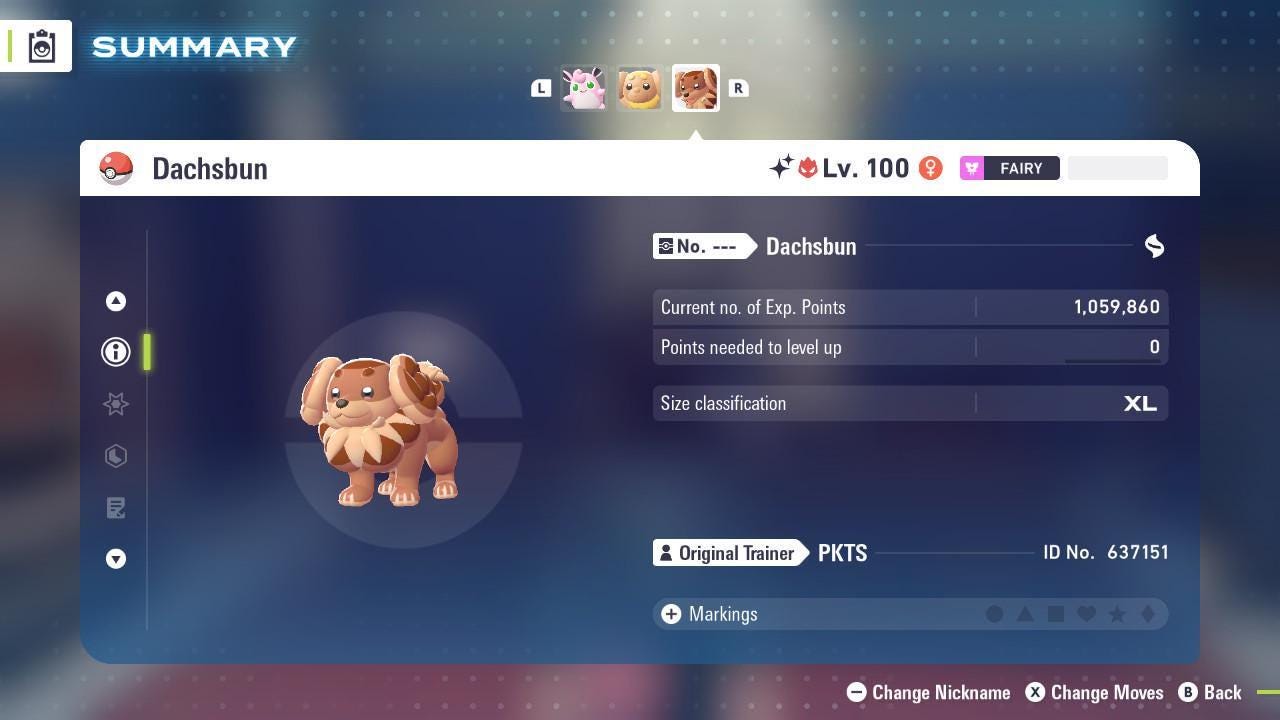 Shiny Alpha Dachsbun Pokemon Legends Za Mega Dimension DLC 6IV Competitive Battle - Pokémon Legends: Z-A digital Pokémon