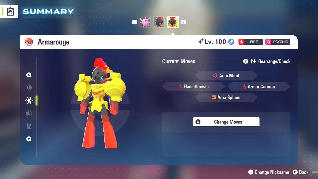 Shiny Armarouge Pokemon Legends ZA Mega Dimension DLC 6IV Competitive Battle Ready - Pokémon Legends: Z-A digital Pokémon