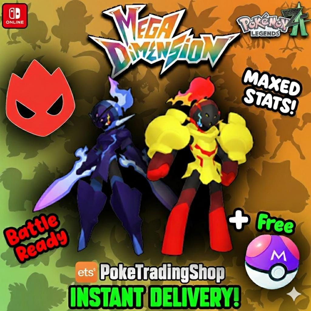 Pokemon ZA Alpha Ceruledge Armarouge Duo Mega Battle Ready Max Stats Custom Trade - Pokémon Scarlet & Violet digital Pokémon