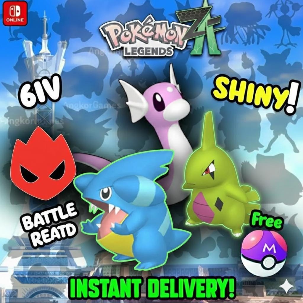 Pokemon ZA ALPHA Pseudo Legendary Pack Shiny 6IV Pokémon Legends ZA 6IV - Pokémon Legends: Z-A digital Pokémon trade by