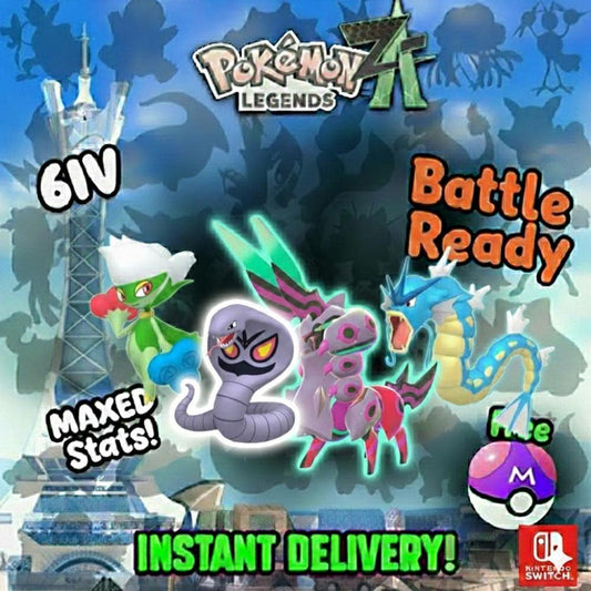 Corbeau Original Pokémon Team Bundle Pack for Pokémon Legends ZA Corbeau Legend ZA - Pokémon Legends: Z-A digital Pokémon