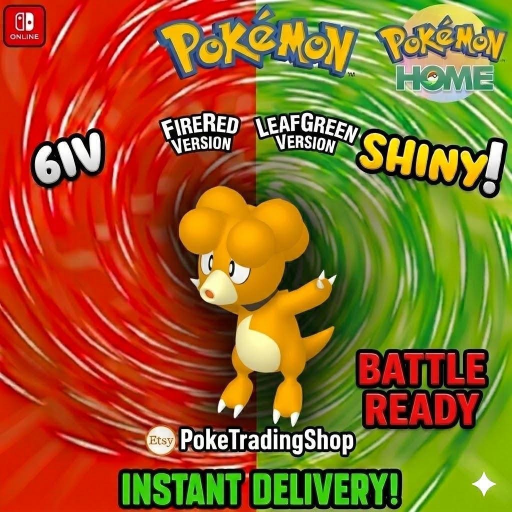 SHINY MAGBY Pokémon FireRed LeafGreen 6IV Competitive Battle Ready - Pokémon HOME digital Pokémon trade by PokeTradingShop