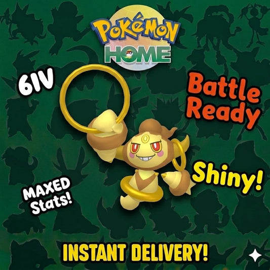 Shiny HOOPA Pokémon HOME 6IV Competitive Battle Ready - Pokémon Scarlet & Violet digital Pokémon trade by PokeTradingShop