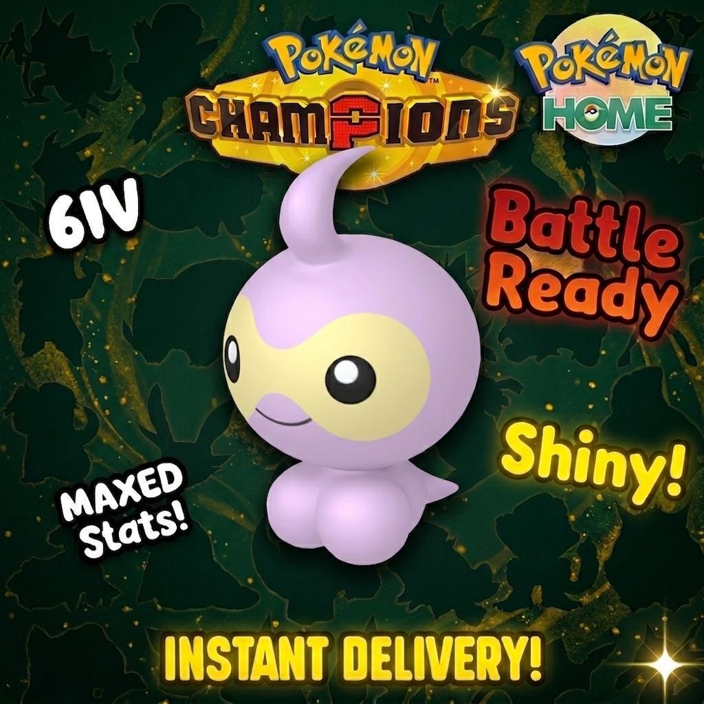 Shiny Castform Pokémon Champions 6IV Competitive Battle Ready - Pokémon HOME digital Pokémon trade by PokeTradingShop