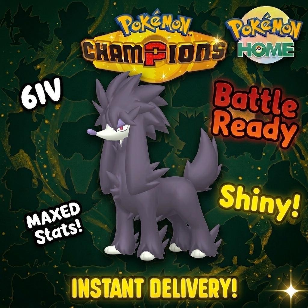 Shiny Furfrou Pokémon Champions 6IV Competitive Battle Ready - Pokémon HOME digital Pokémon trade by PokeTradingShop
