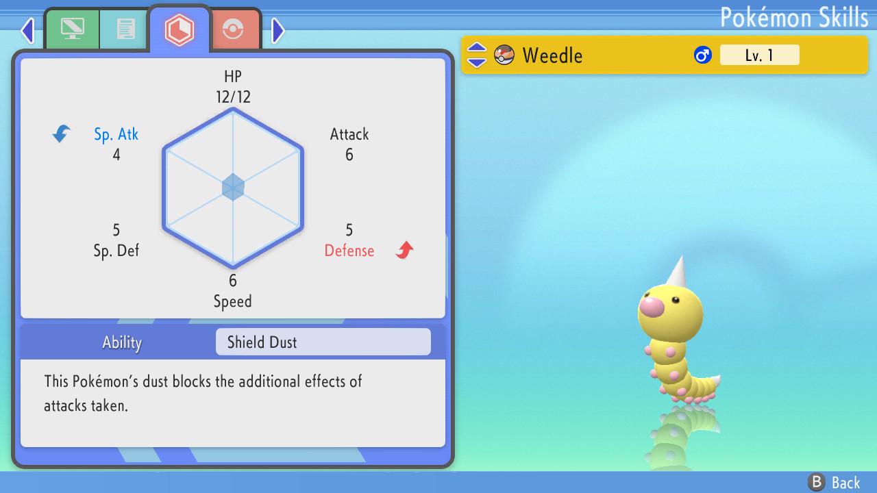 Shiny WEEDLE Pokemon Brilliant Diamond Shining Pearl 6IV Competitive Battle Ready - Pokémon Brilliant Diamond & Shining Pearl
