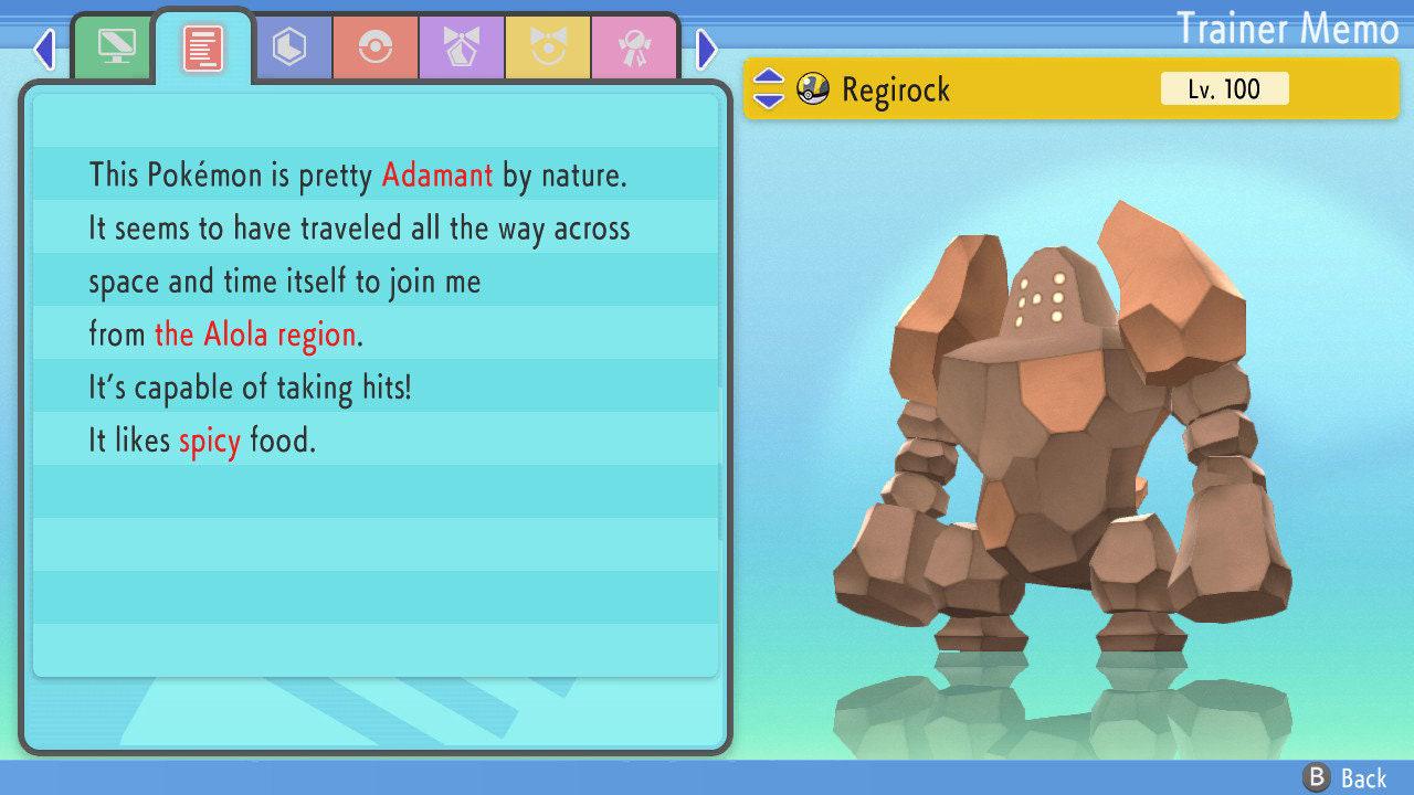 SHINY 6IV REGIROCK Pokemon Brilliant Diamond Shining Pearl 6IV Competitive Battle - Pokémon Brilliant Diamond & Shining Pearl
