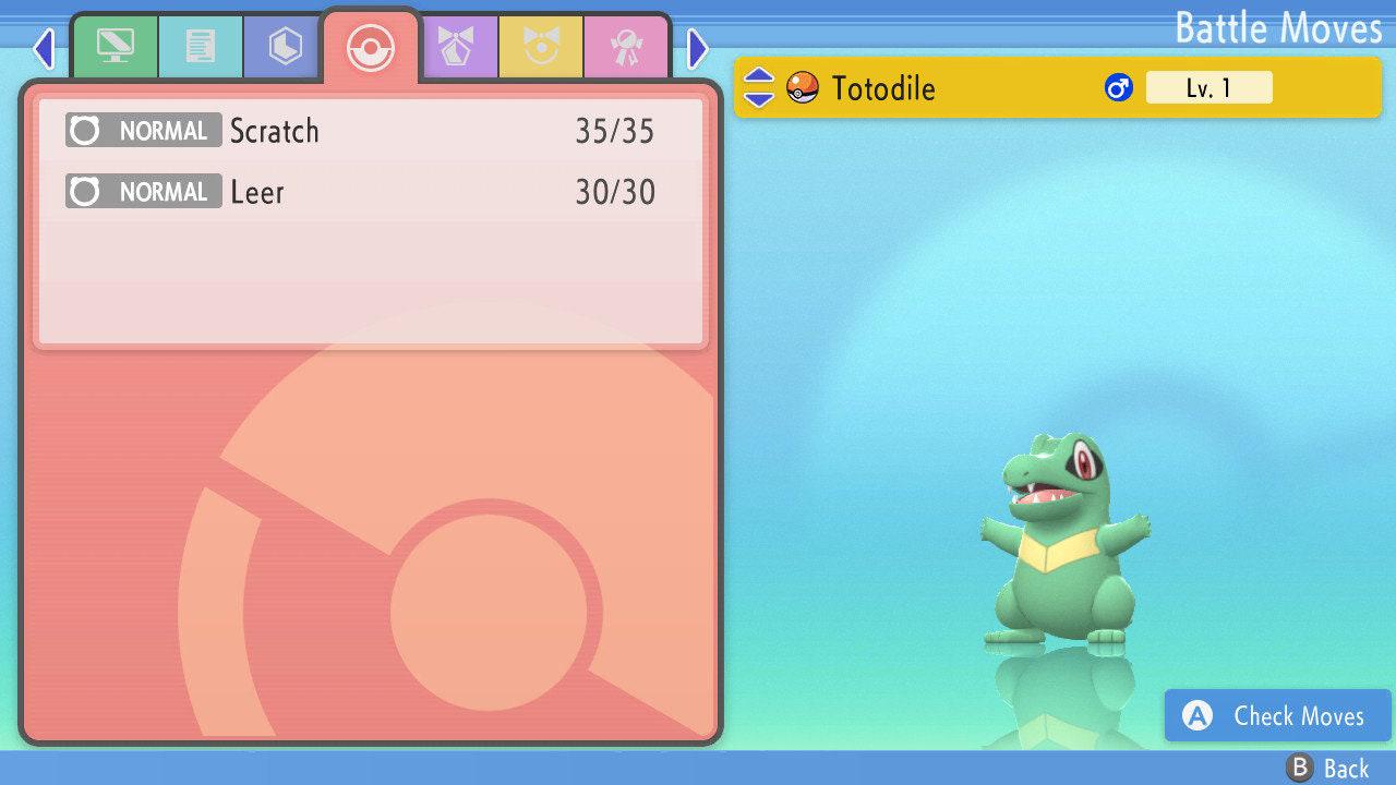 SHINY 6IV TOTODILE Pokemon Brilliant Diamond Shining Pearl 6IV Competitive Battle - Pokémon Brilliant Diamond & Shining Pearl