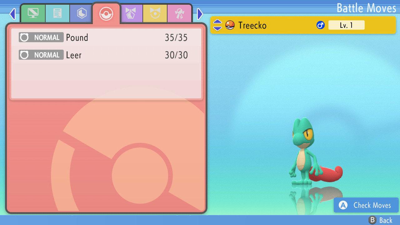 SHINY 6IV TREECKO Pokemon Brilliant Diamond Shining Pearl 6IV Competitive Battle - Pokémon Brilliant Diamond & Shining Pearl