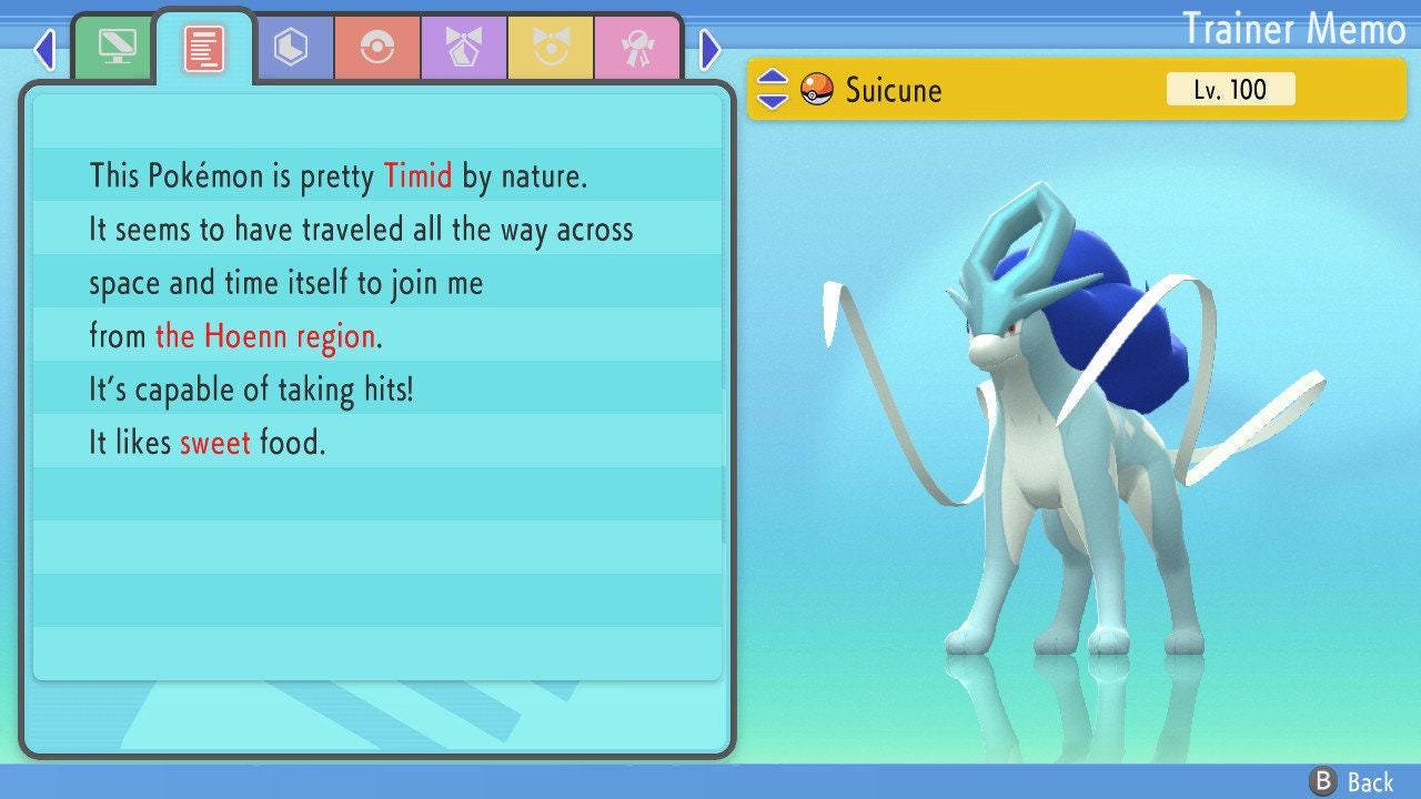 SHINY 6IV SUICUNE Pokemon Brilliant Diamond Shining Pearl 6IV Competitive Battle - Pokémon Brilliant Diamond & Shining Pearl