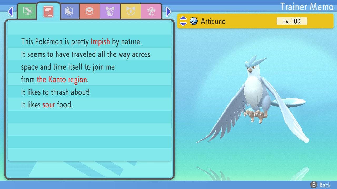 SHINY 6IV ARTICUNO Pokemon Brilliant Diamond Shining Pearl 6IV Competitive Battle - Pokémon Brilliant Diamond & Shining Pearl