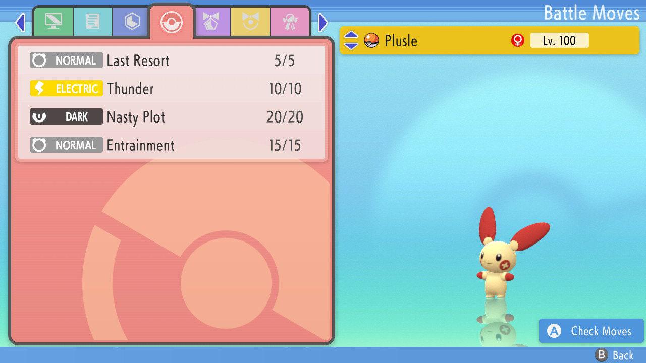 SHINY 6IV PLUSLE Pokémon Brilliant Diamond and Shining Pearl 6IV Competitive - Pokémon Brilliant Diamond & Shining Pearl