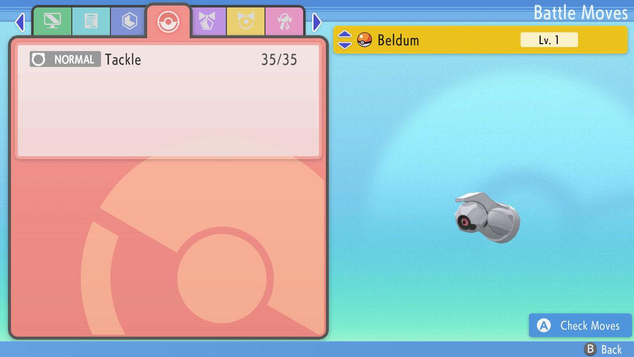 SHINY 6IV BELDUM Pokémon Brilliant Diamond and Shining Pearl 6IV Competitive - Pokémon Brilliant Diamond & Shining Pearl
