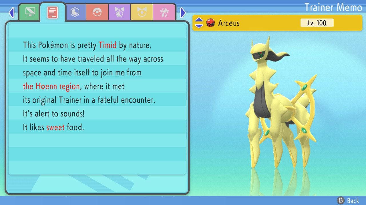 Shiny Arceus Pokemon Brilliant Diamond Shining Pearl 6IV Competitive Battle Ready - Pokémon Legends: Arceus digital Pokémon