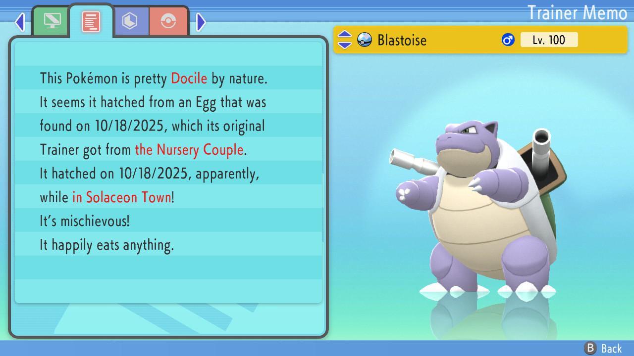 Shiny BLASTOISE Pokemon Brilliant Diamond Shining Pearl 6IV Competitive Battle - Pokémon Brilliant Diamond & Shining Pearl