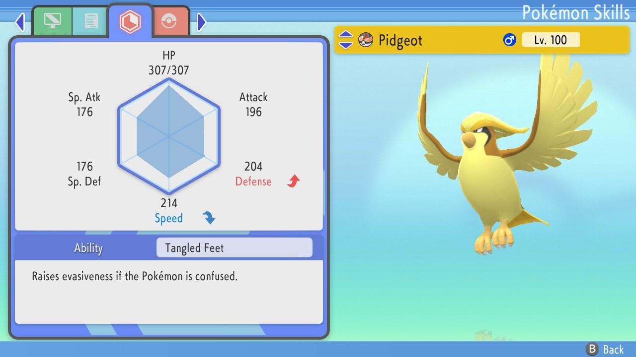 Shiny PIDGEOT Pokemon Brilliant Diamond Shining Pearl 6IV Competitive Battle Ready - Pokémon Brilliant Diamond & Shining