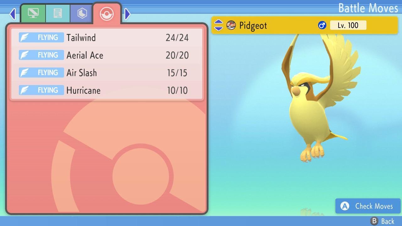 Shiny PIDGEOT Pokemon Brilliant Diamond Shining Pearl 6IV Competitive Battle Ready - Pokémon Brilliant Diamond & Shining