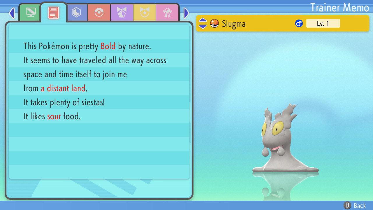 SHINY 6IV SLUGMA Pokémon Brilliant Diamond and Shining Pearl 6IV Competitive - Pokémon Brilliant Diamond & Shining Pearl