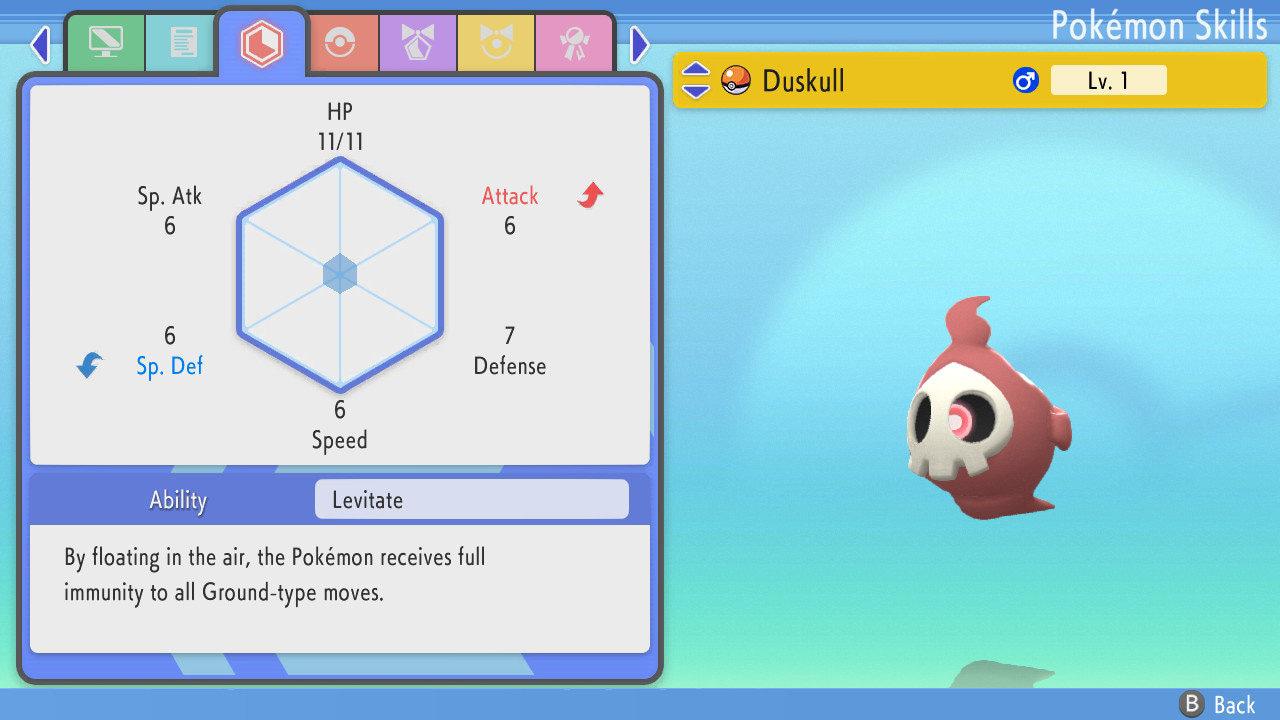 SHINY 6IV DUSKULL Pokemon Brilliant Diamond Shining Pearl 6IV Competitive Battle - Pokémon Brilliant Diamond & Shining Pearl