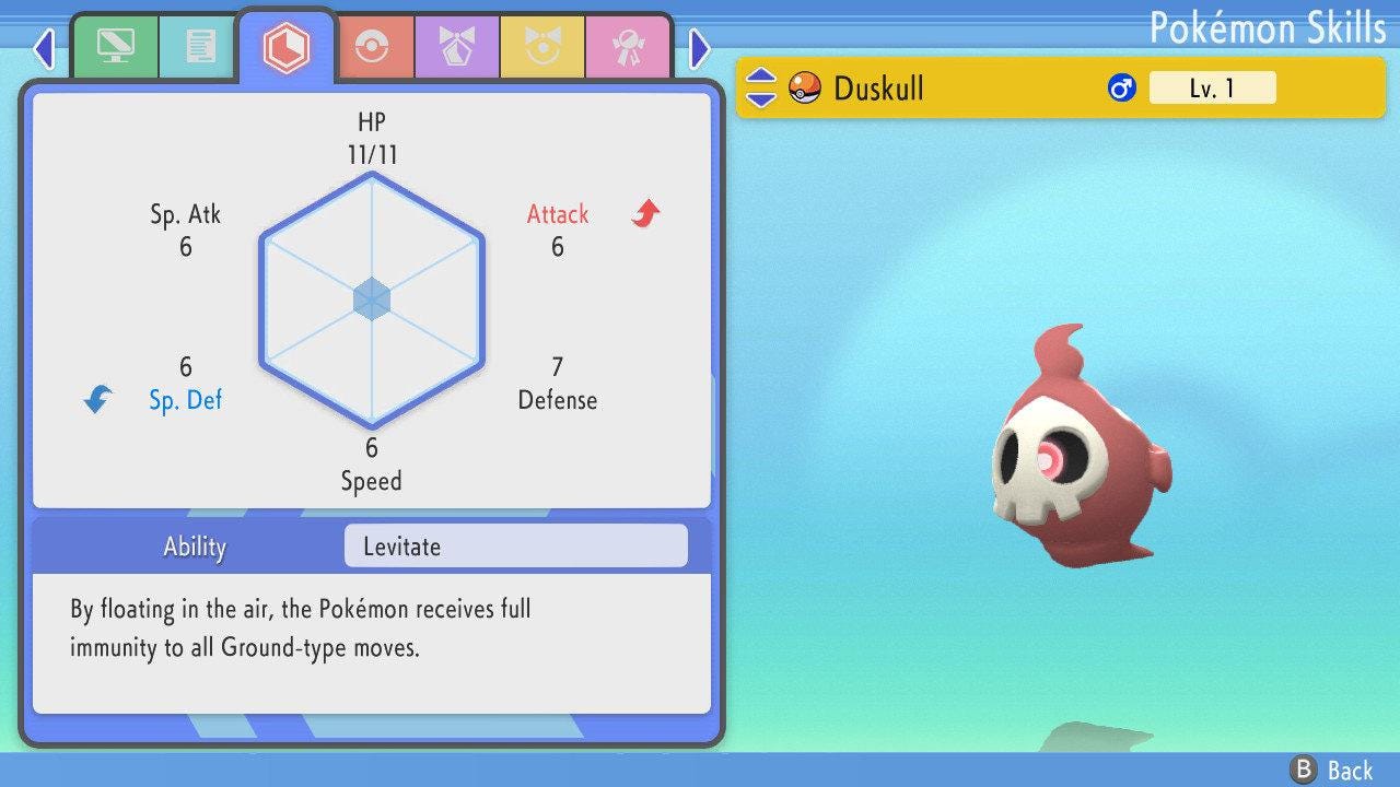 SHINY 6IV DUSKULL Pokemon Brilliant Diamond Shining Pearl 6IV Competitive Battle Ready – image 3