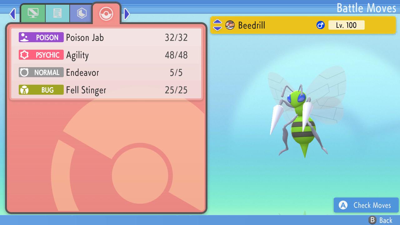 Shiny BEEDRILL Pokemon Brilliant Diamond Shining Pearl 6IV Competitive Battle - Pokémon Brilliant Diamond & Shining Pearl