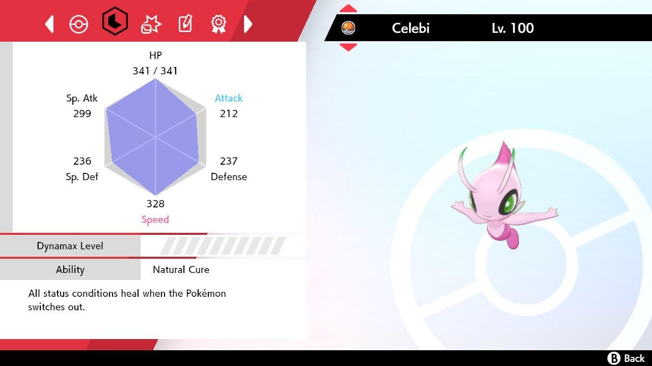 Shiny CELEBI Pokemon Sword Shield 6IV Competitive Battle Ready - Pokémon Sword & Shield digital Pokémon trade image 2