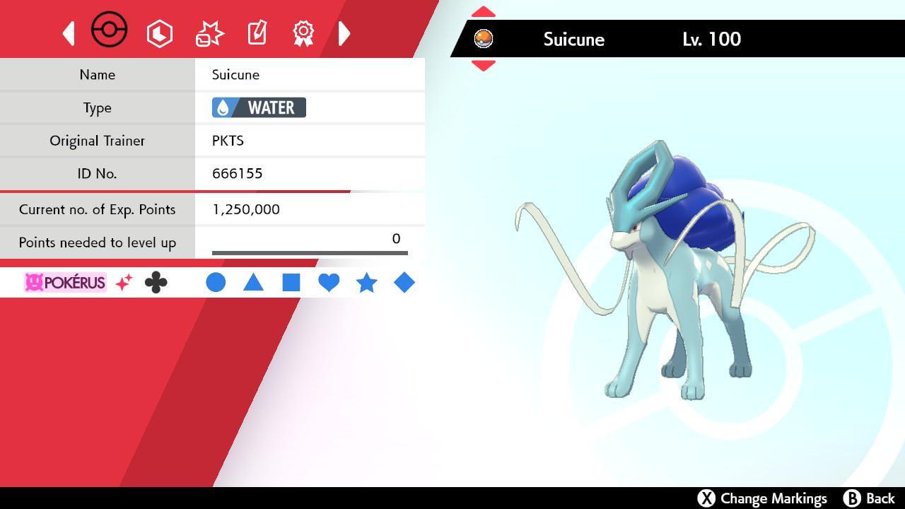 Shiny SUICUNE Pokemon Sword Shield 6IV Competitive Battle Ready - Pokémon Sword & Shield digital Pokémon trade by