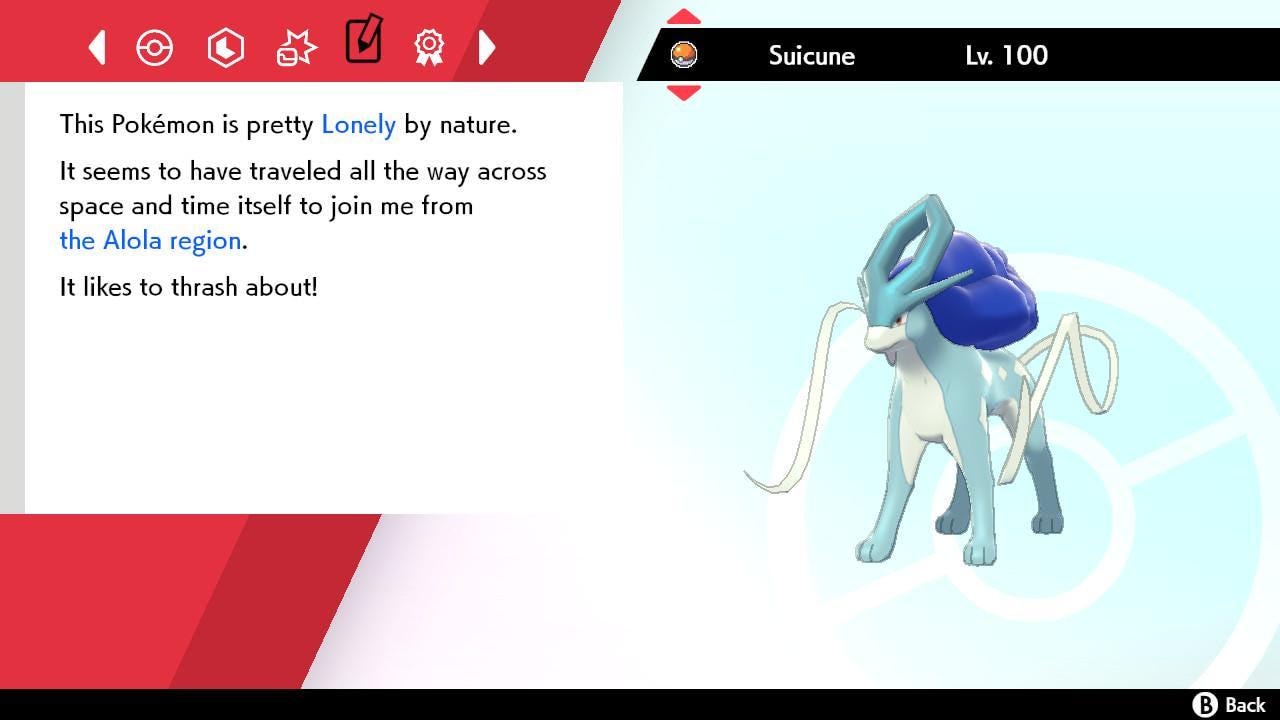 Shiny SUICUNE Pokemon Sword Shield 6IV Competitive Battle Ready - Pokémon Sword & Shield digital Pokémon trade image 4