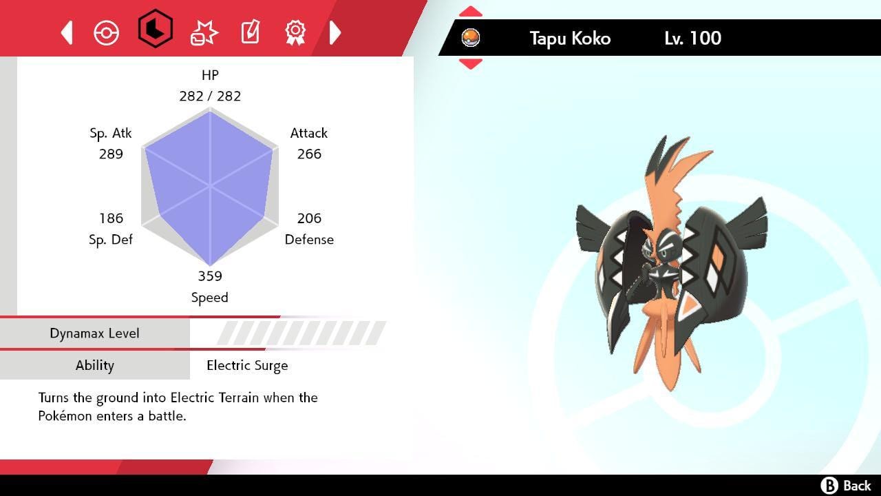 Shiny 6IV TAPU KOKO Pokemon Sword Shield 6IV Competitive Battle Ready - Pokémon Sword & Shield digital Pokémon trade image 2