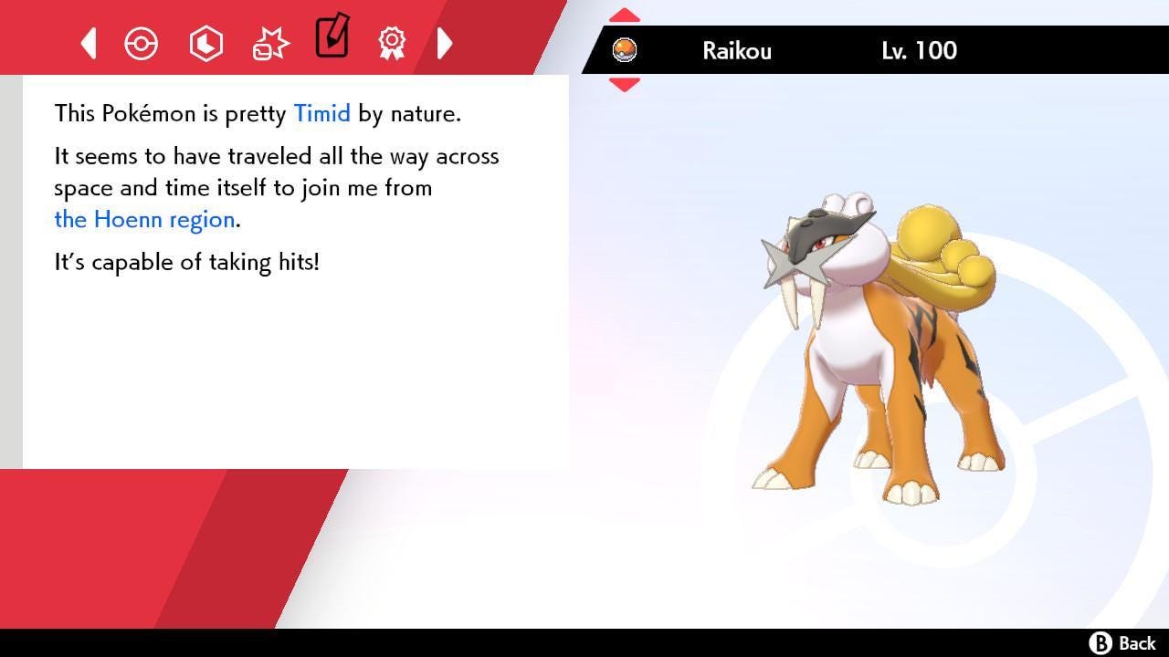 Shiny RAIKOU Pokemon Sword Shield 6IV Competitive Battle Ready - Pokémon Sword & Shield digital Pokémon trade image 4