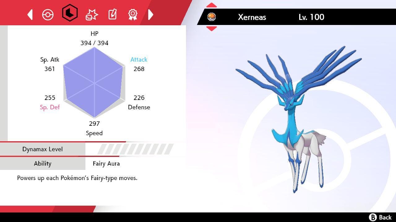 Shiny XERNEAS Pokemon Sword Shield 6IV Competitive Battle Ready - Pokémon Sword & Shield digital Pokémon trade image 2