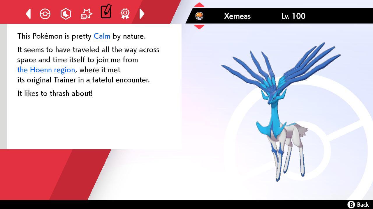 Shiny XERNEAS Pokemon Sword Shield 6IV Competitive Battle Ready - Pokémon Sword & Shield digital Pokémon trade image 4