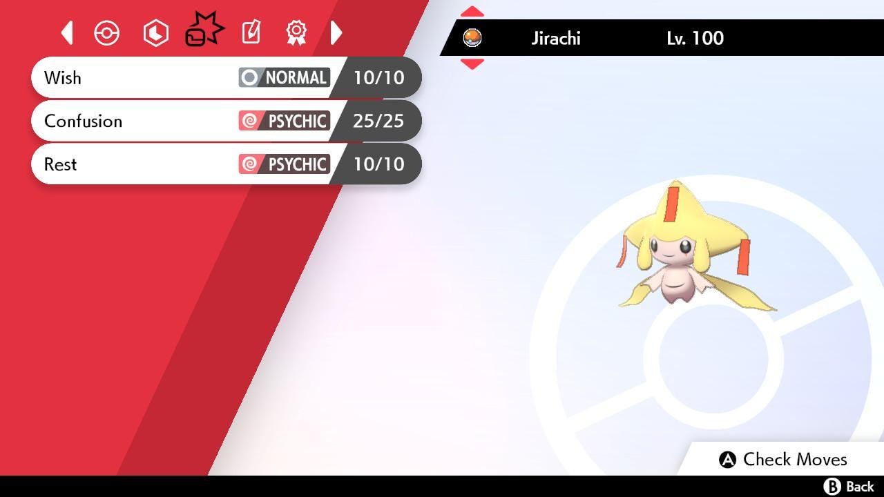 Shiny JIRACHI Pokemon Sword Shield 6IV Competitive Battle Ready - Pokémon Sword & Shield digital Pokémon trade image 3