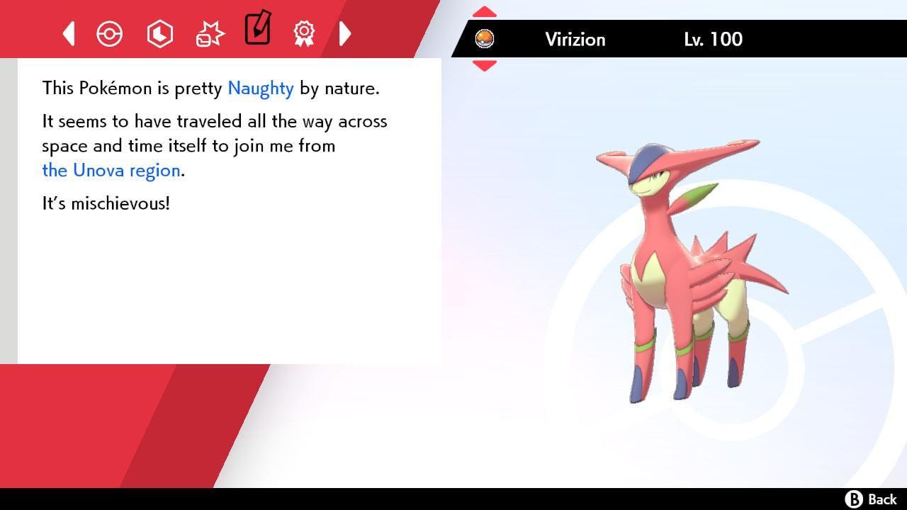 Shiny VIRIZION Pokemon Sword Shield 6IV Competitive Battle Ready - Pokémon Sword & Shield digital Pokémon trade image 4