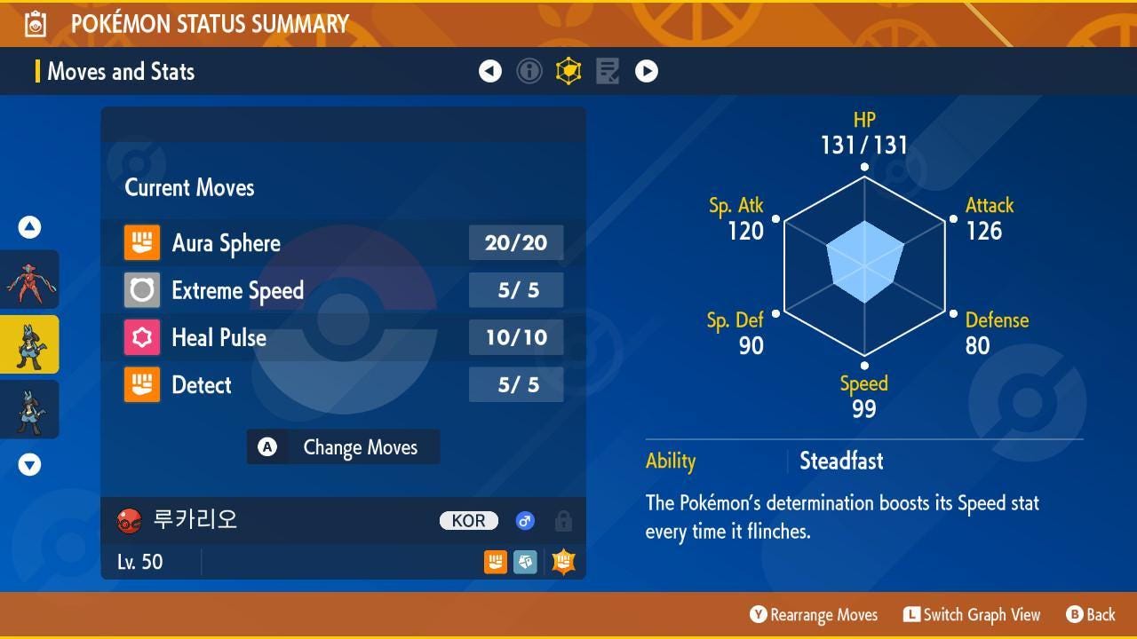 Shiny Event Sir Aaron Korean Lucario Pokémon Legends ZA 6IV Competitive Battle - Pokémon Scarlet & Violet digital Pokémon