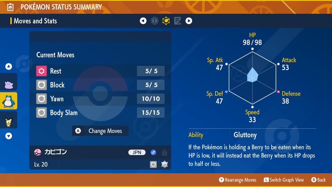 Shiny Event Pokemon Center Snorlax Pokémon Legends ZA 6IV Competitive Battle Ready - Pokémon Scarlet & Violet digital Pokémon