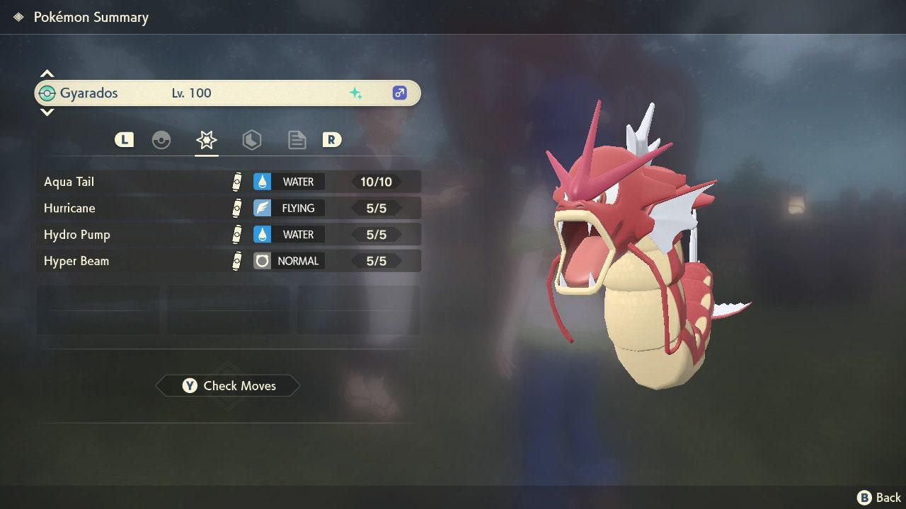 Shiny GYARADOS Pokemon Legends Arceus 6IV Competitive Battle Ready - Pokémon Legends: Arceus digital Pokémon trade by