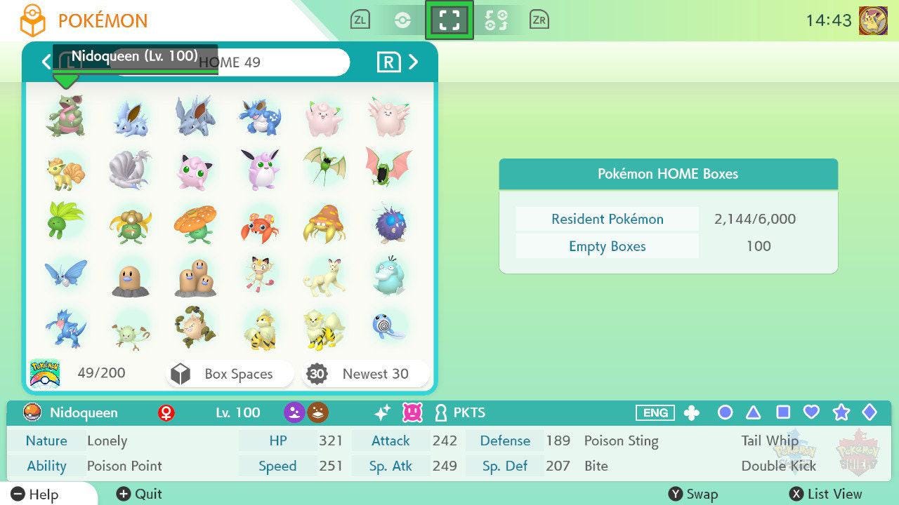 Pokemon HOME 6IV Shiny KANTO POKEDEX Pokemon Scarlet Violet Pokemon Sword Shield - Pokémon Scarlet & Violet digital Pokémon
