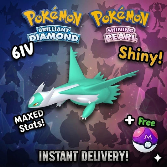 SHINY 6IV LATIOS Pokemon Brilliant Diamond Shining Pearl 6IV Competitive Battle - Pokémon Brilliant Diamond & Shining Pearl