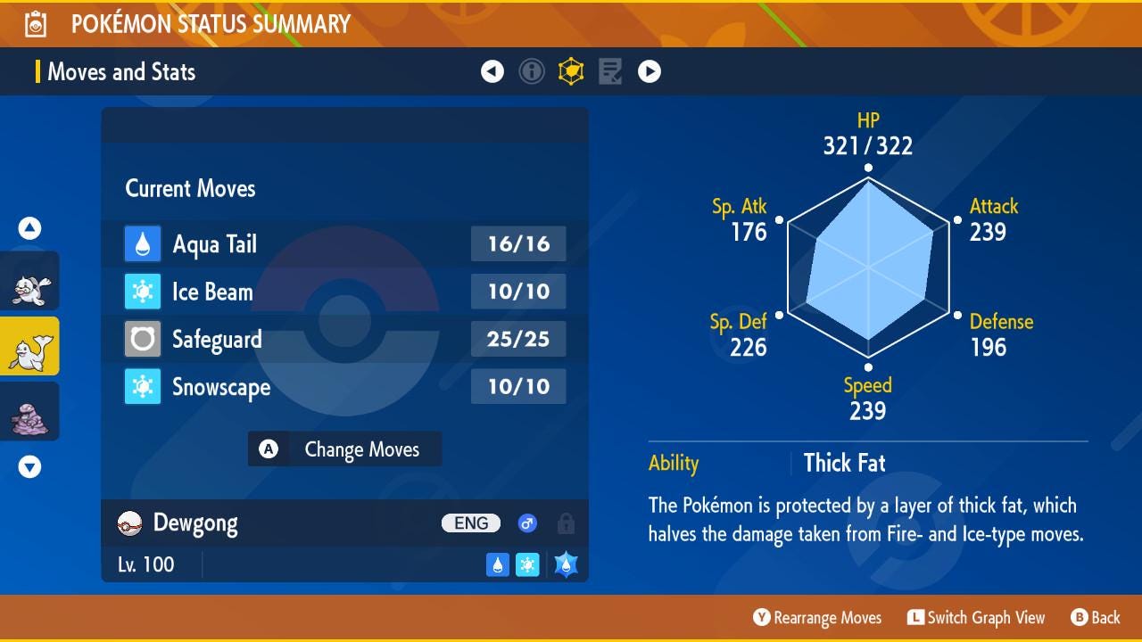 Pokemon Scarlet and Violet Shiny DEWGONG 6IV Competitive Battle Ready - Pokémon Scarlet & Violet digital Pokémon trade image