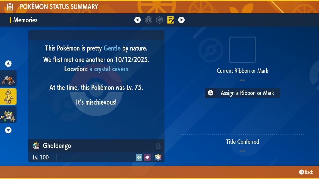 Shiny GHOLDENGO Ev Trained Scarlet Violet Pokémon Battle Ready Competitive Free - Pokémon Scarlet & Violet digital Pokémon