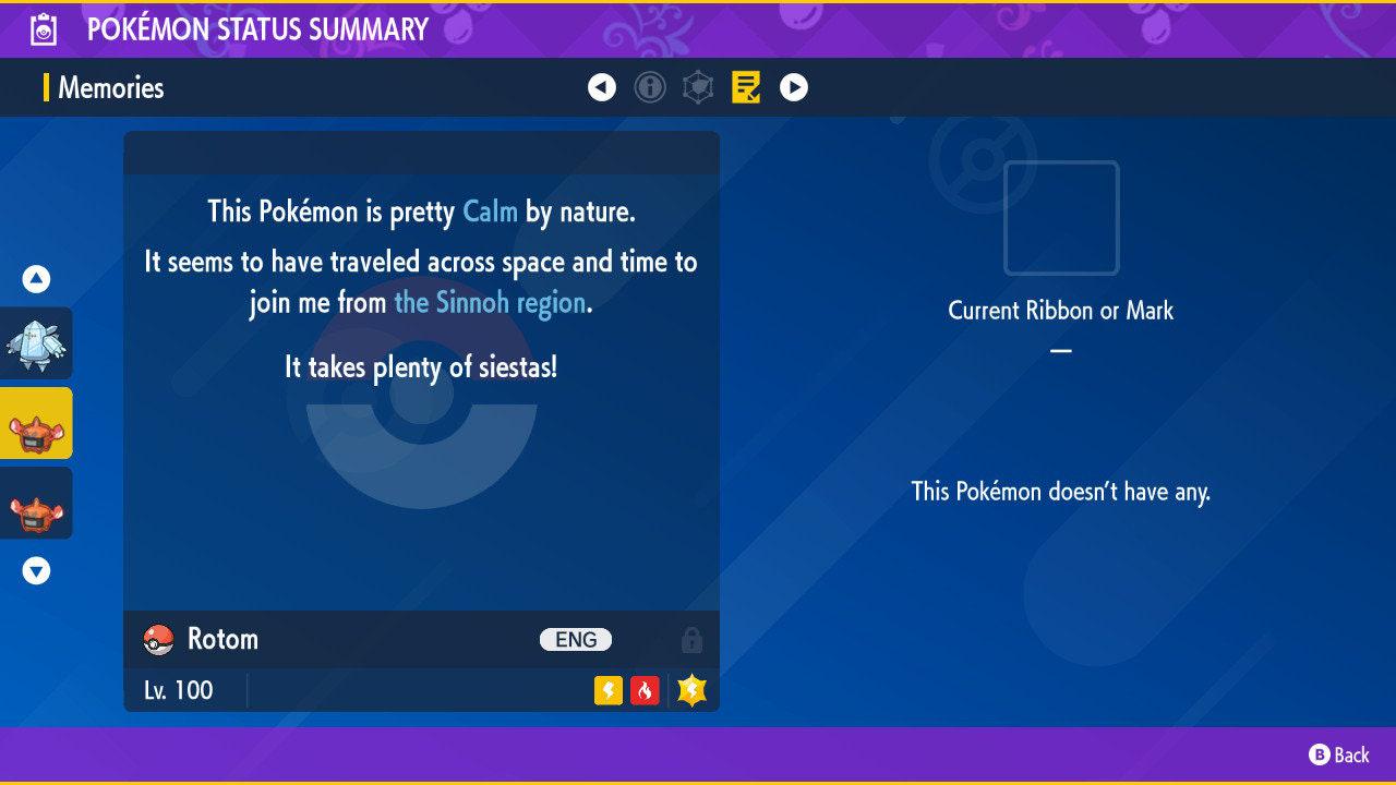 Shiny Heat ROTOM Pokémon Scarlet Violet 6IV Competitive Battle Ready - Pokémon Scarlet & Violet digital Pokémon trade image 3