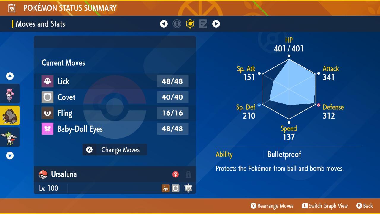Shiny URSALUNA Pokémon Scarlet Violet 6IV Competitive Battle Ready - Pokémon Scarlet & Violet digital Pokémon trade image 2