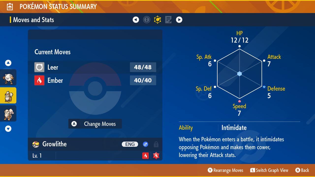 Pokemon Scarlet and Violet Shiny GROWLITHE 6IV Competitive Battle Ready - Pokémon Scarlet & Violet digital Pokémon trade