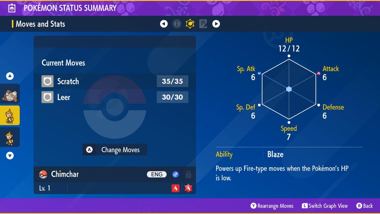 Shiny CHIMCHAR Pokémon Scarlet Violet 6IV Competitive Battle Ready - Pokémon Scarlet & Violet digital Pokémon trade image 2