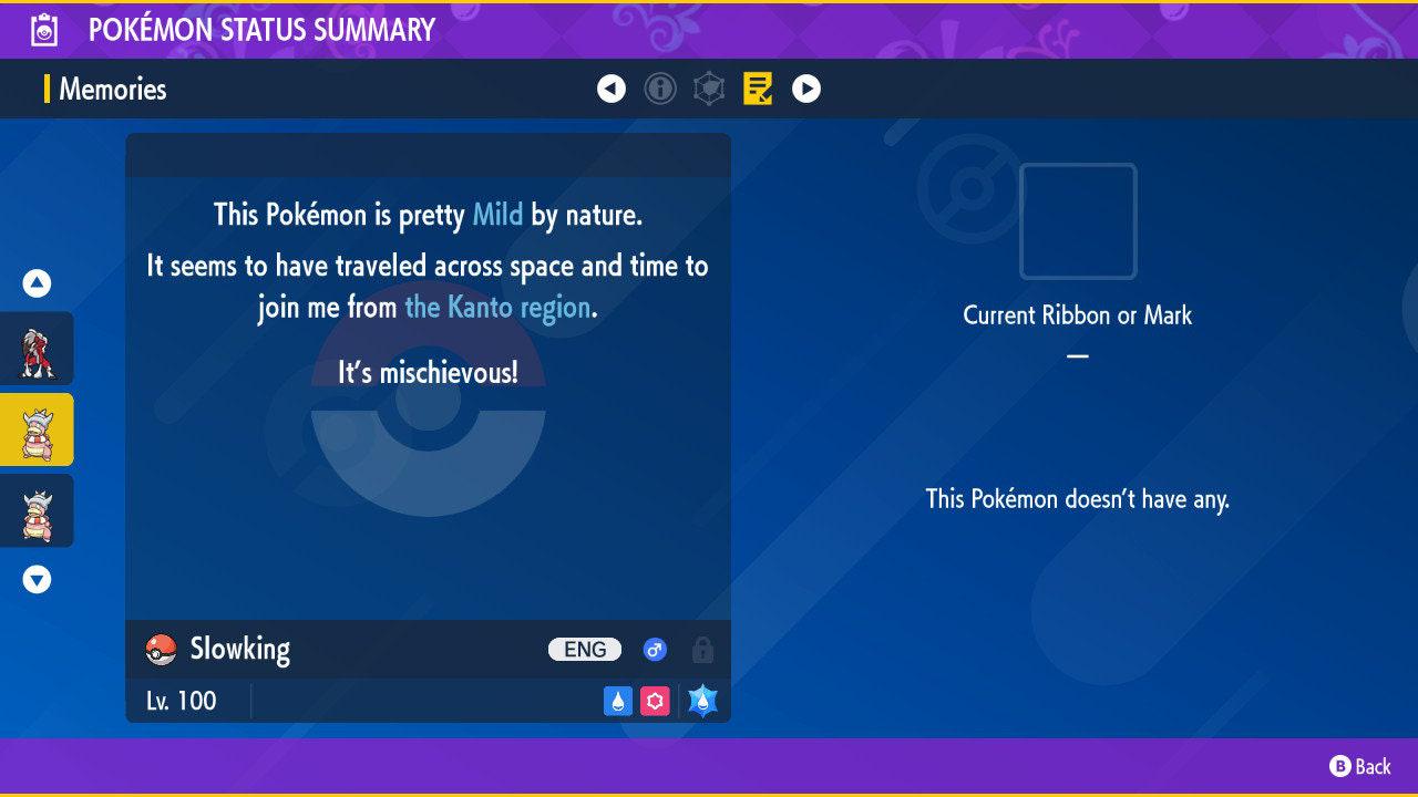Shiny SLOWKING Pokémon Scarlet Violet 6IV Competitive Battle Ready - Pokémon Scarlet & Violet digital Pokémon trade image 3