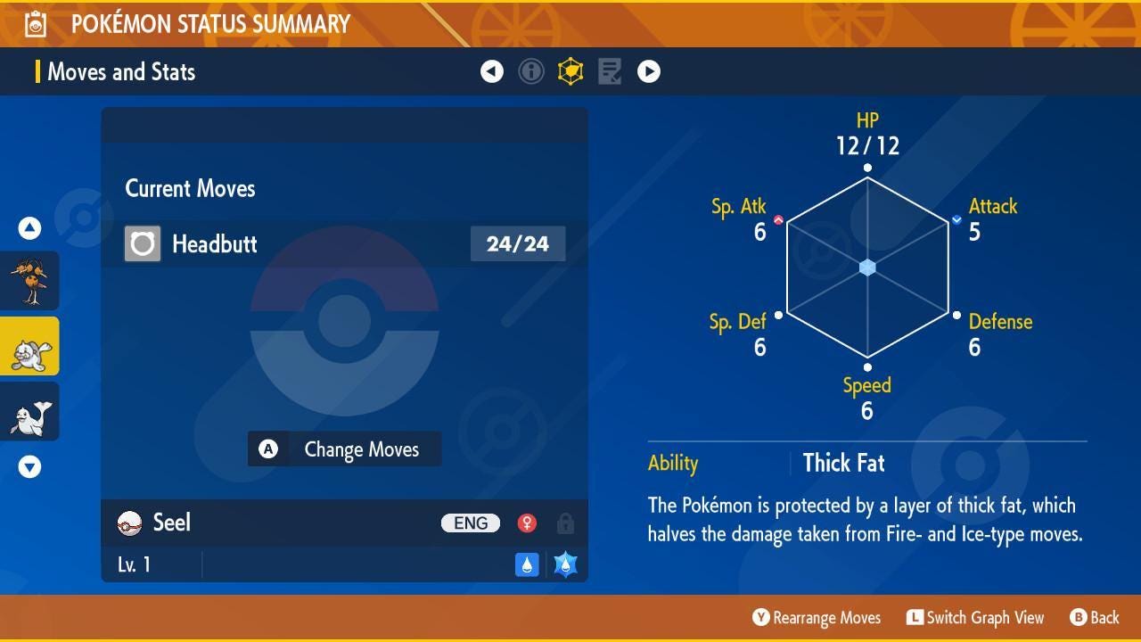Pokemon Scarlet and Violet Shiny SEEL 6IV Competitive Battle Ready - Pokémon Scarlet & Violet digital Pokémon trade image 3