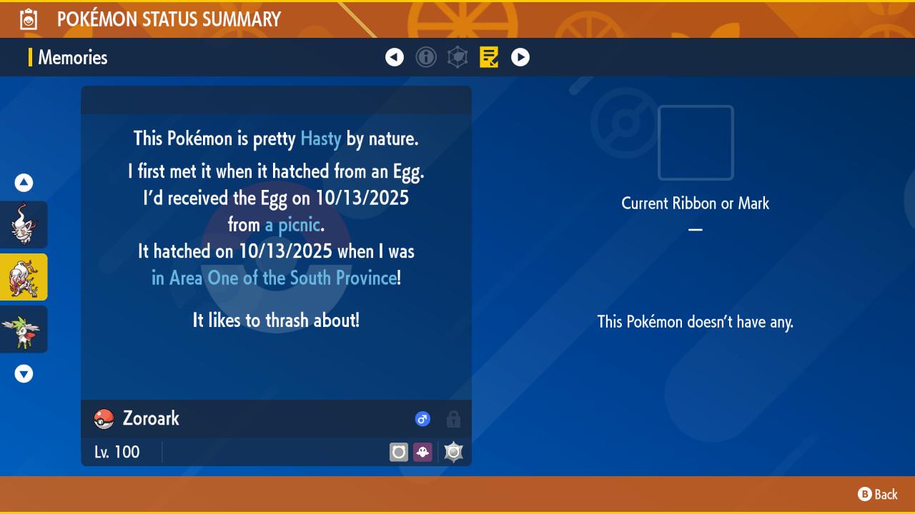 Shiny Hisuian ZOROARK Pokémon Scarlet Violet 6IV Competitive Battle Ready - Pokémon Scarlet & Violet digital Pokémon trade